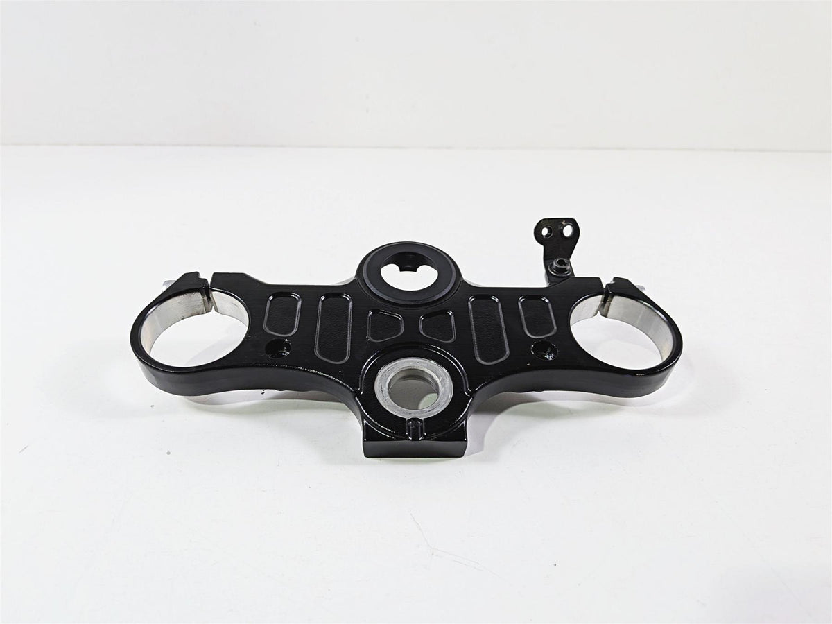2025 Yamaha YZF R7 Black Upper Triple Tree Steering Clamp BEB-23435-01-00 {{ shop.shopifyCountryName }} - Mototech271