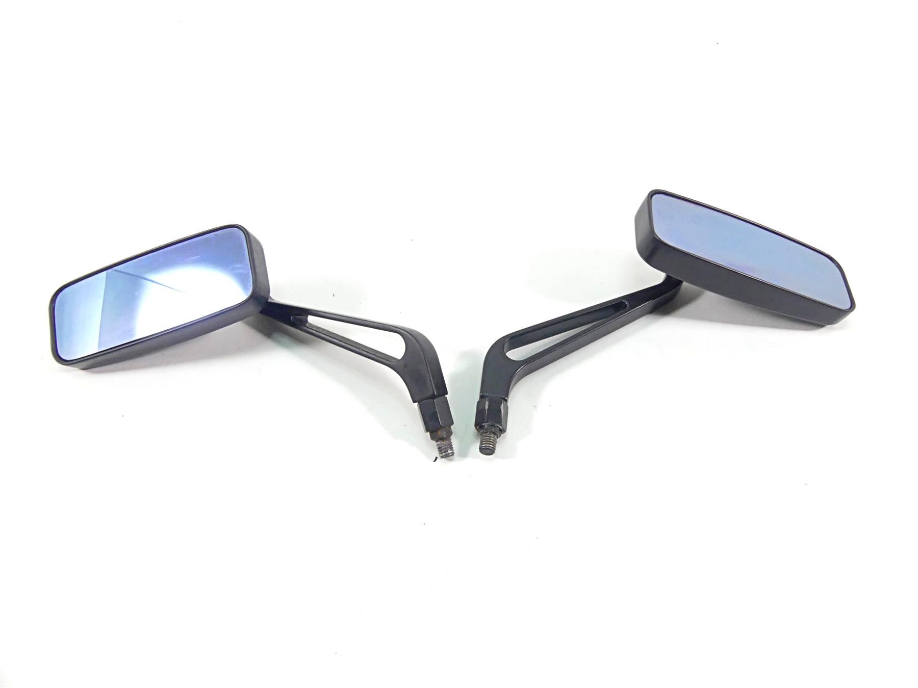 2012 Ducati Monster 1100 EVO Aftermarket Square Black Rear View Mirror Set {{ shop.shopifyCountryName }} - Mototech271