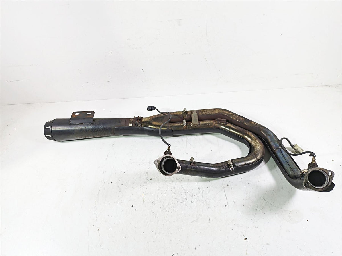2013 Harley FXDWG Dyna Wide Glide Bassani Road Rage 2 to 1 Exhaust System 13122J {{ shop.shopifyCountryName }} - Mototech271