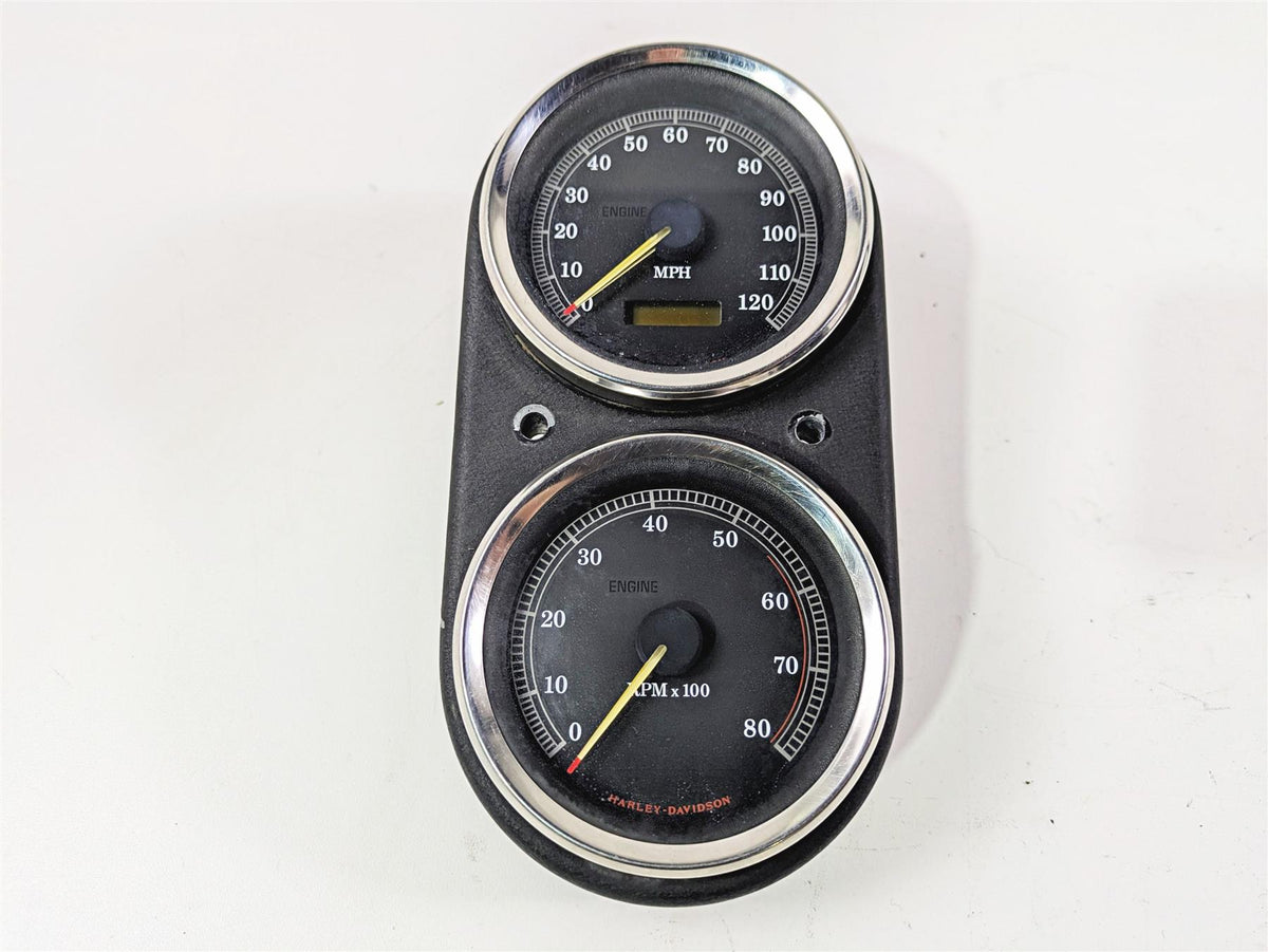 1999 Harley Dyna FXDL Low Rider Speedometer Tacho Gauges -37k 67025-99A 67042-99 {{ shop.shopifyCountryName }} - Mototech271