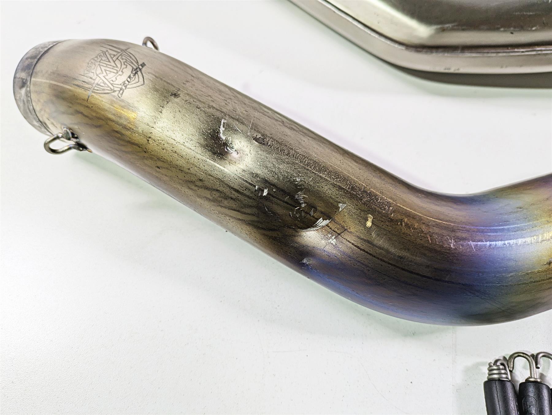 2012 Mv Agusta F4 RR Corse Inox Pipes RG4 Exhaust Muffler B3680 RRSC015 {{ shop.shopifyCountryName }} - Mototech271