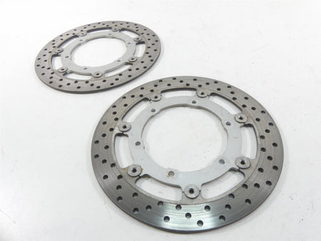 2007 Yamaha XVS1300 V-Star Front Brake Rotor Disc Set 3D8-2581T-00-00 {{ shop.shopifyCountryName }} - Mototech271