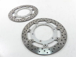 2007 Yamaha XVS1300 V-Star Front Brake Rotor Disc Set 3D8-2581T-00-00 | Mototech271