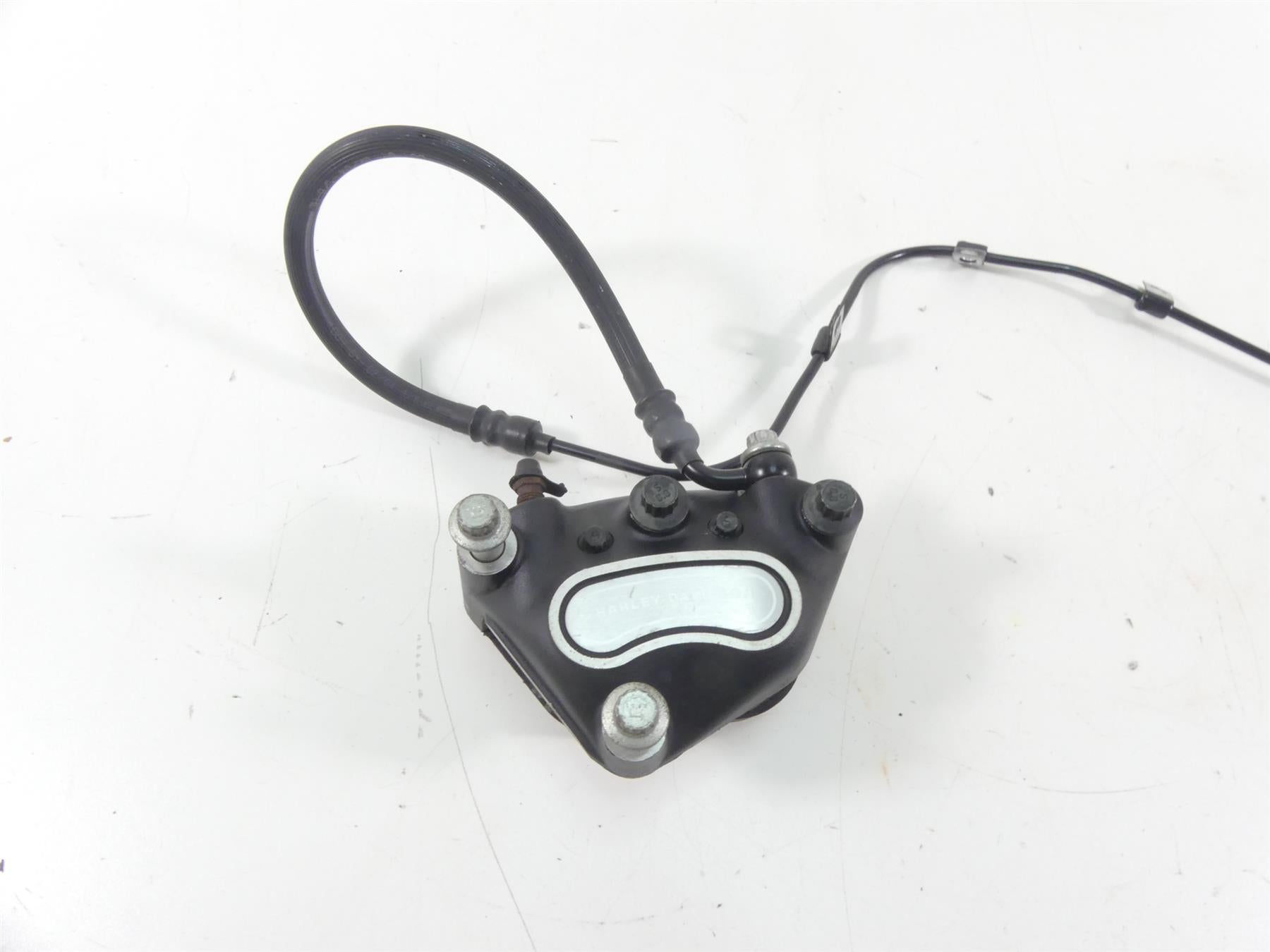 2004 Harley Softail FLSTFI Fat Boy Front Brake Caliper + Line 44046-00D {{ shop.shopifyCountryName }} - Mototech271
