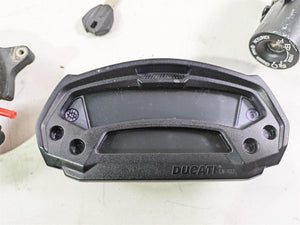 2009 Ducati Monster 1100 S Speedometer Gauge 19K Ignition Switch Key 40610703A | Mototech271