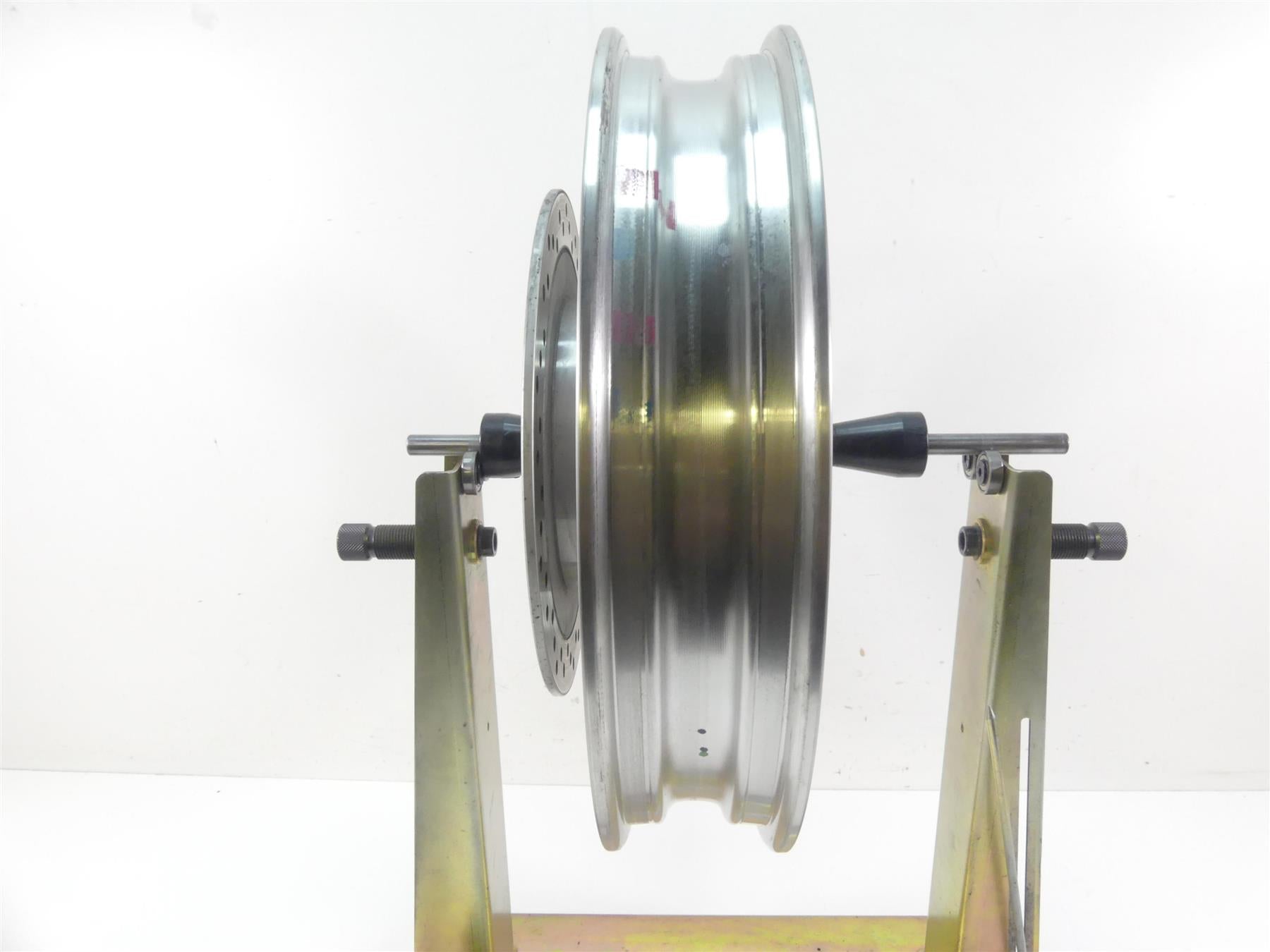 2007 Honda VT1100 C2 Shadow Straight 18x3 Front Wheel Rim & Rotor 44650-MCK-A03 {{ shop.shopifyCountryName }} - Mototech271