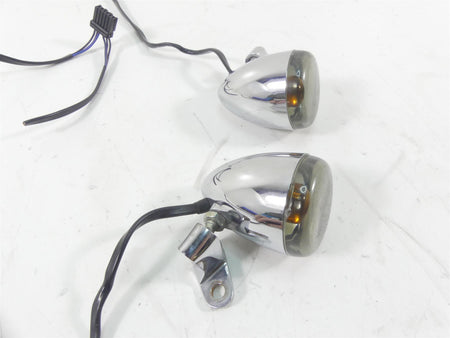 2007 Harley Touring FLHR SE CVO Road King Front Turn Signal Set - Read 68614-03 {{ shop.shopifyCountryName }} - Mototech271