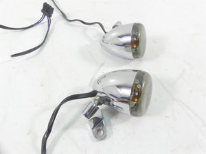2007 Harley Touring FLHR SE CVO Road King Front Turn Signal Set - Read 68614-03 | Mototech271
