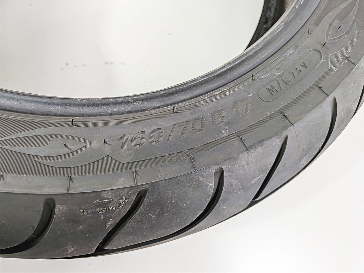 Used Rear Motorcycle Tire Michelin Commander 2 II 160/70-17 0306-0301 {{ shop.shopifyCountryName }} - Mototech271
