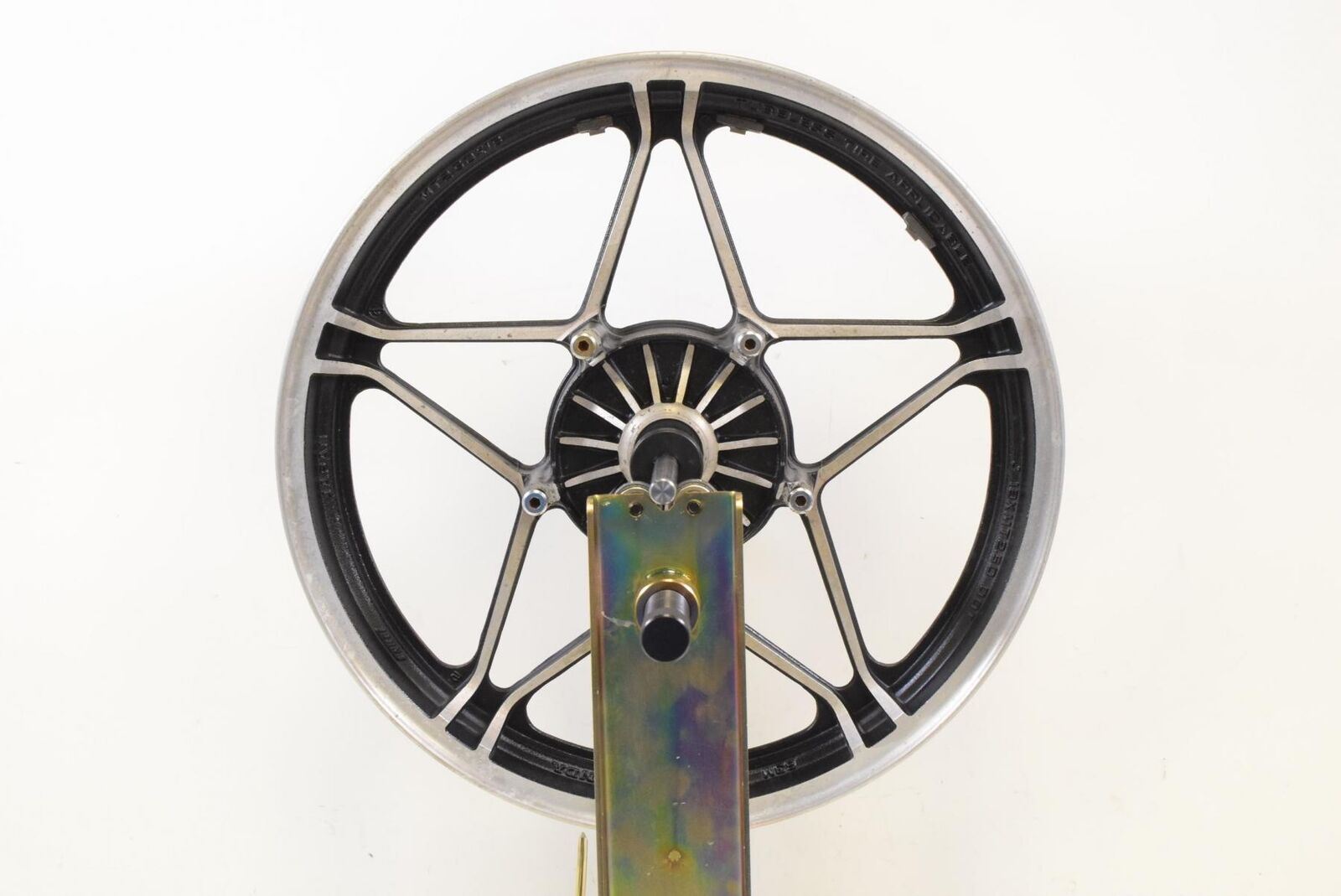 1983 83 Honda CB1000 Custom Front Wheel Rim 18x2.5 STRAIGHT 44650-MG1-305 {{ shop.shopifyCountryName }} - Mototech271