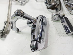 2007 Harley Touring FLHTCU SE CVO E-Glide Full Chrome Floor Board Set 50688-04 | Mototech271