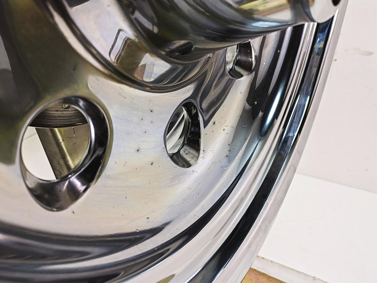 2006 Harley Softail FXSTSI Springer Rear Wheel Rim Chrome 17x6 41117-06 {{ shop.shopifyCountryName }} - Mototech271