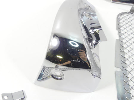 2013 Triumph Rocket 3 Touring Radiator Chrome Fairing Covers T2108413 T2108414 {{ shop.shopifyCountryName }} - Mototech271