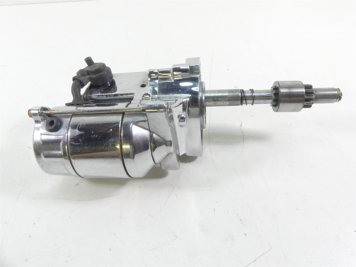2005 Harley FXDWGI Dyna Wide Glide Engine Starter Motor Chrome - Read 31553-94B {{ shop.shopifyCountryName }} - Mototech271