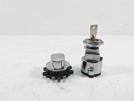 2009 Harley FXDC Dyna Super Glide Custom Ignition Switch Key Lock Set 71430-06B {{ shop.shopifyCountryName }} - Mototech271