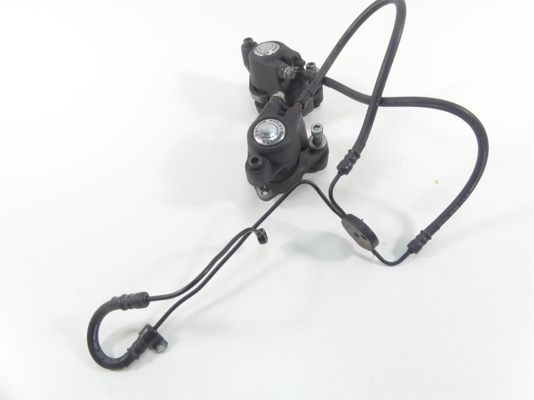 1999 Harley Dyna FXDL Low Rider Front Dual Brake Caliper Set 44023-83C 44046-84C {{ shop.shopifyCountryName }} - Mototech271