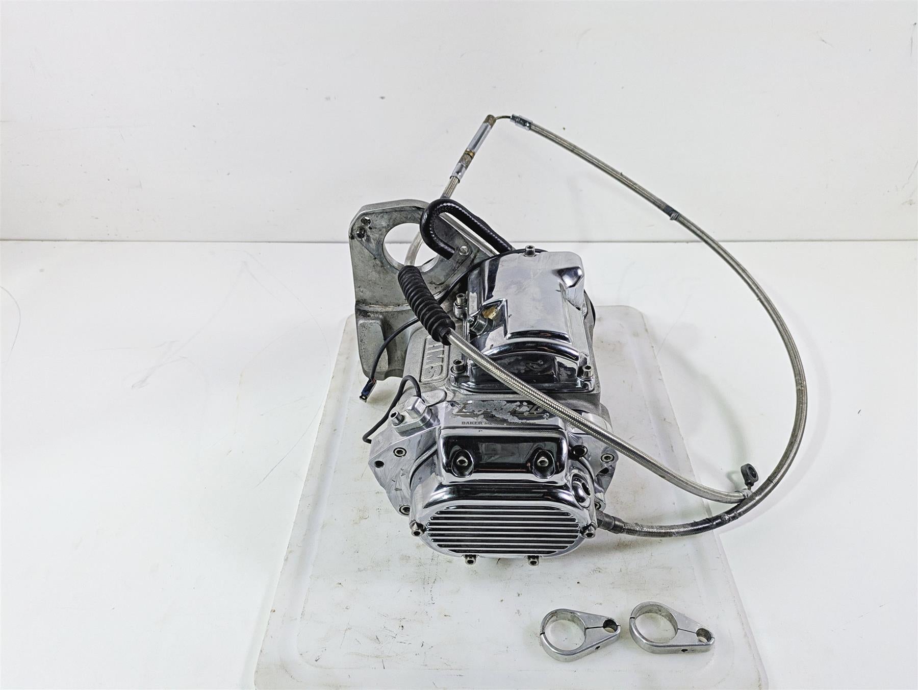 2002 Big Dog Pitbull Jims Baker 6 Speed Overdrive Transmission Gear Box 8004C6 {{ shop.shopifyCountryName }} - Mototech271