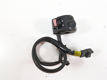 2012 Triumph Tiger 800XC ABS Left Hand Turn Signal Control Switch T2504519 {{ shop.shopifyCountryName }} - Mototech271