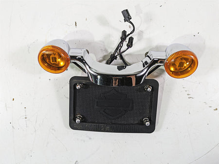2012 Harley FLD Dyna Switchback Rear Chrome Blinker Turn Signal Bar 68629-05 {{ shop.shopifyCountryName }} - Mototech271