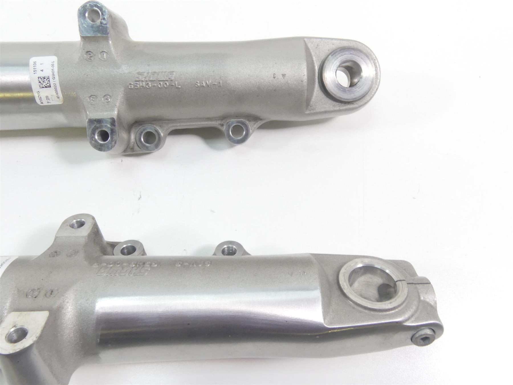 2016 Harley Touring FLHTP Electra Glide Front 49mm Fork Legs 45400021 45400022 {{ shop.shopifyCountryName }} - Mototech271