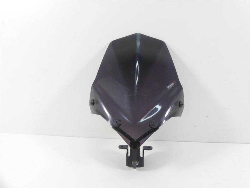 2013 Triumph Street Triple 675R Puig Street Screen Smoked Windshield 5658H {{ shop.shopifyCountryName }} - Mototech271