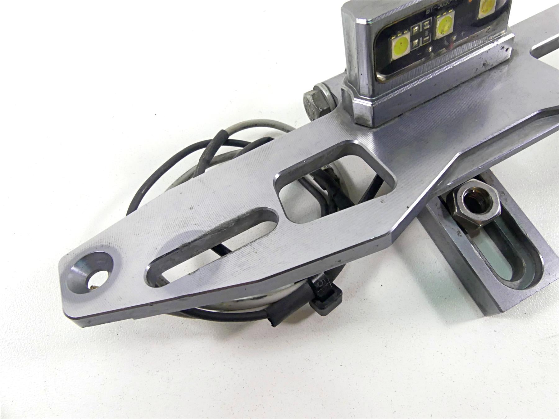 2012 Ducati Monster 1100 EVO Fender Eliminator Short License Plate Holder Set {{ shop.shopifyCountryName }} - Mototech271
