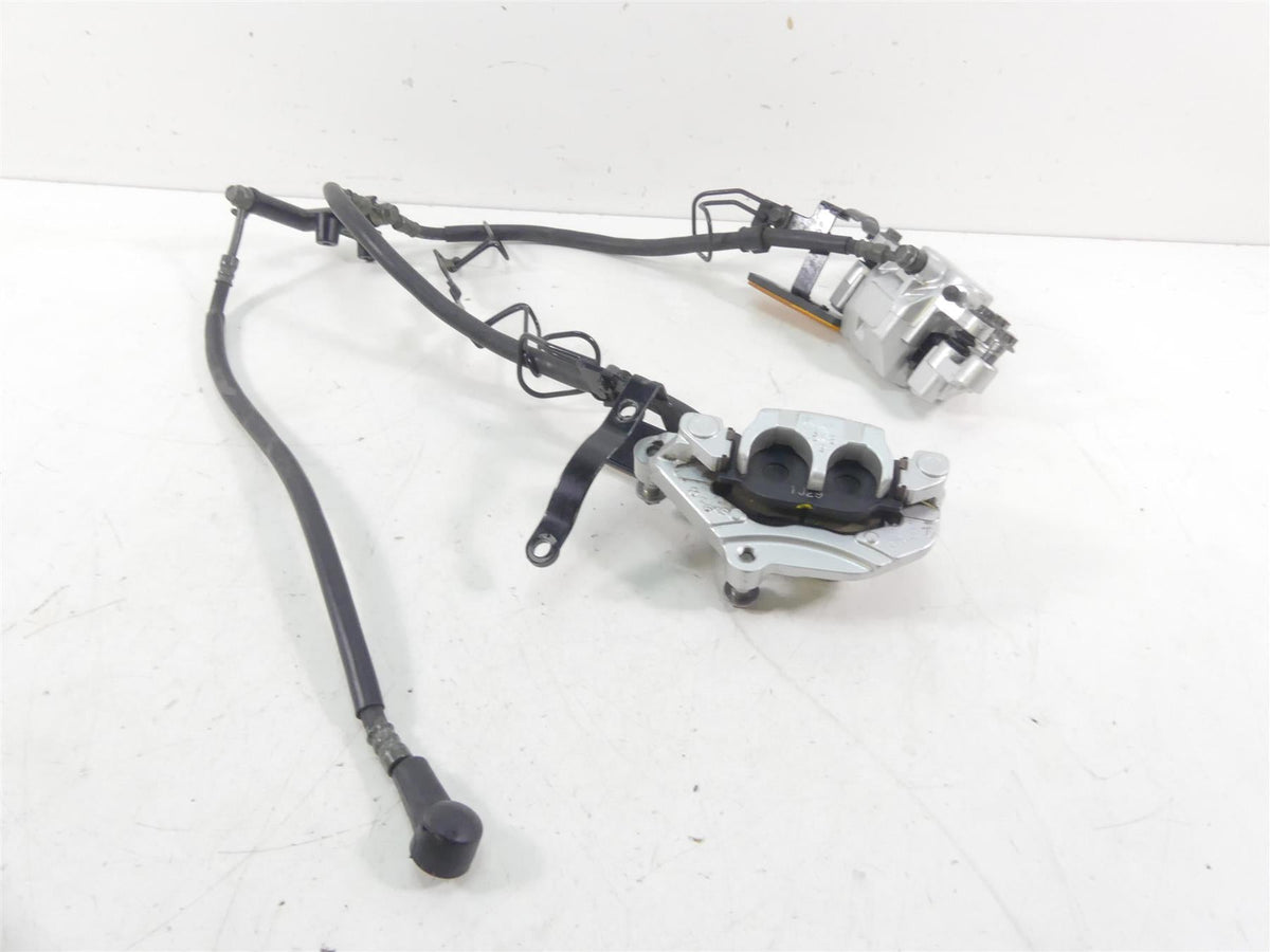 2002 Yamaha XVS1100 V-Star Nissin Front Brake Caliper + Line Set 5KS-2580T-00-00 {{ shop.shopifyCountryName }} - Mototech271