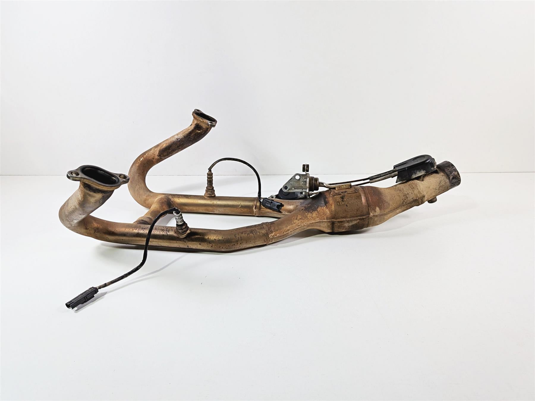 2015 BMW R1200GS K50 Lafranconi Exhaust Header Manifold & Servo Motor 18518530579 {{ shop.shopifyCountryName }} - Mototech271