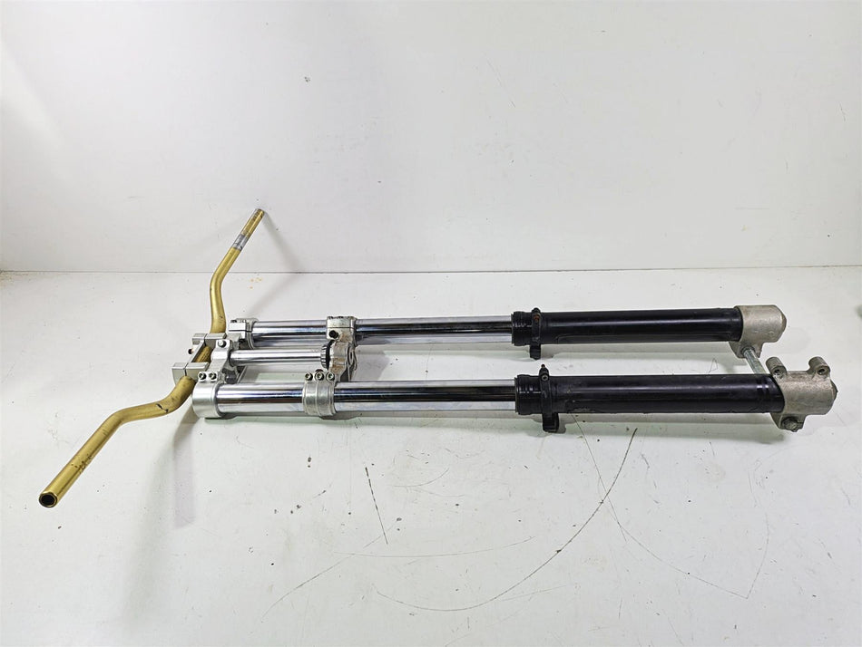 1998 KTM 380 SX MX Forks Trees Risers Handlebars 0918S741 0918S742 {{ shop.shopifyCountryName }} - Mototech271