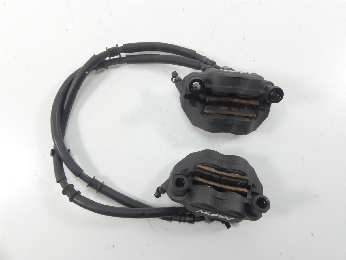 2013 Kawasaki ZX636 ZX6R Ninja Nissin Front Brake Caliper Set 43080-0111-DJ {{ shop.shopifyCountryName }} - Mototech271