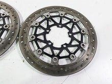 Load image into Gallery viewer, 2012 Triumph Daytona 675 Sunstar Front Brake Disc Rotor Set T2021045 | Mototech271
