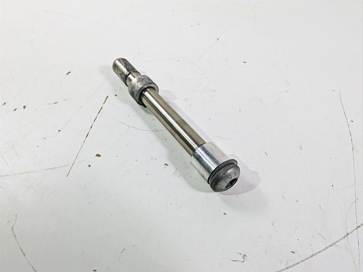 2009 Harley FXCWC Softail Rocker Front Axle Wheel Spindle 25mm 41348-08 {{ shop.shopifyCountryName }} - Mototech271