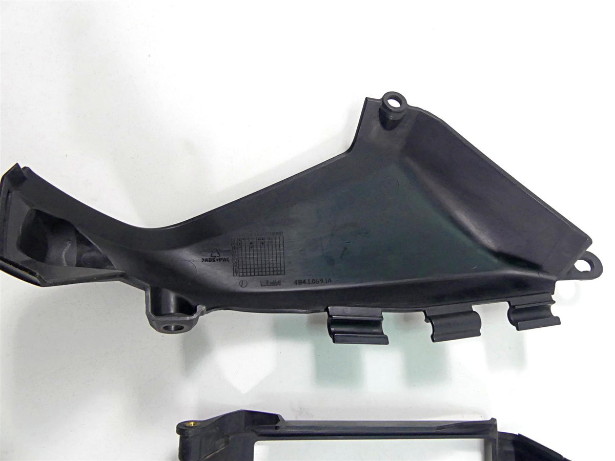 2012 Ducati Monster 1100 EVO Oil Cooler Cover Fairing Set 48410701A {{ shop.shopifyCountryName }} - Mototech271