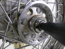Load image into Gallery viewer, 1978 Harley XLH1000 Sportster Ironhead Straight Rear Spoke 16x3 Wheel 40989-70 | Mototech271

