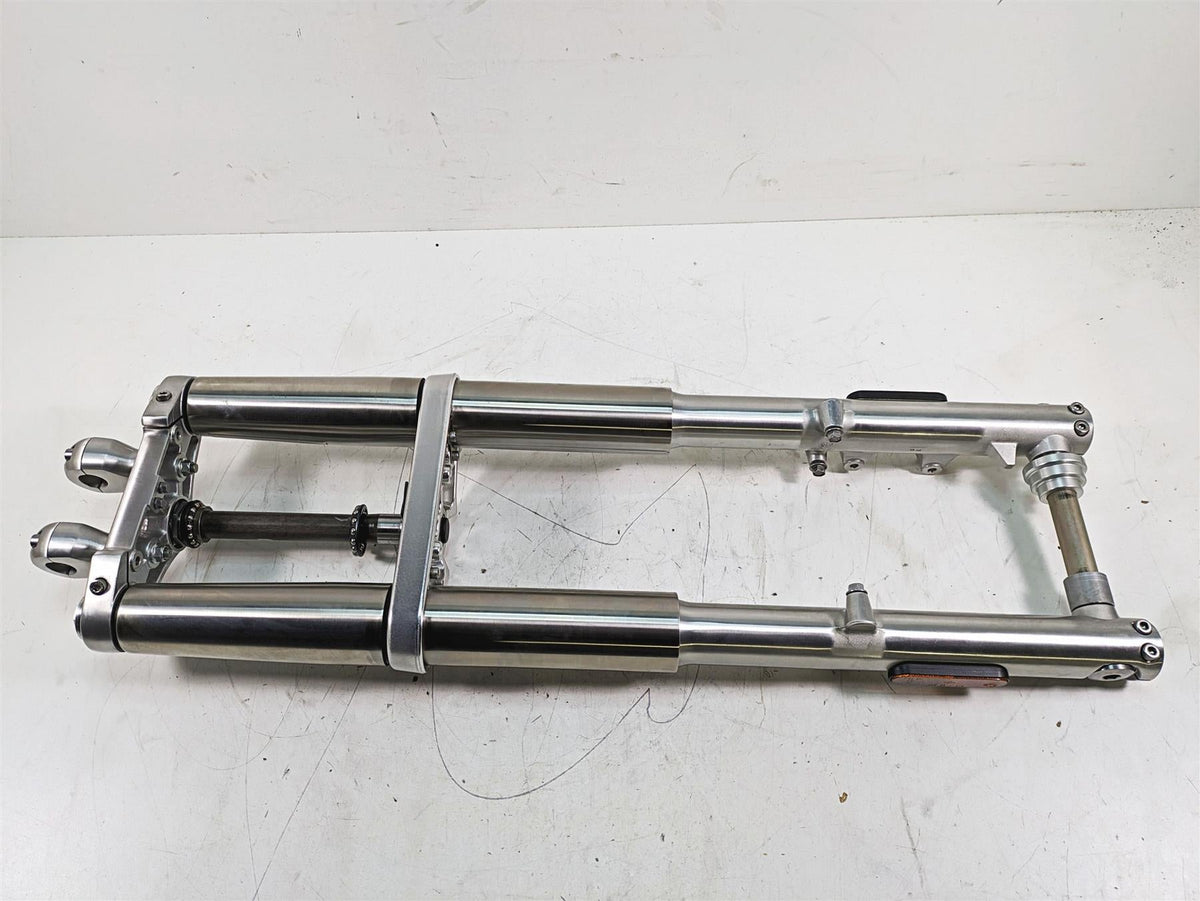 2011 Triumph America Straight Front Forks Triple Tree Axle Riser Set T2041404 {{ shop.shopifyCountryName }} - Mototech271