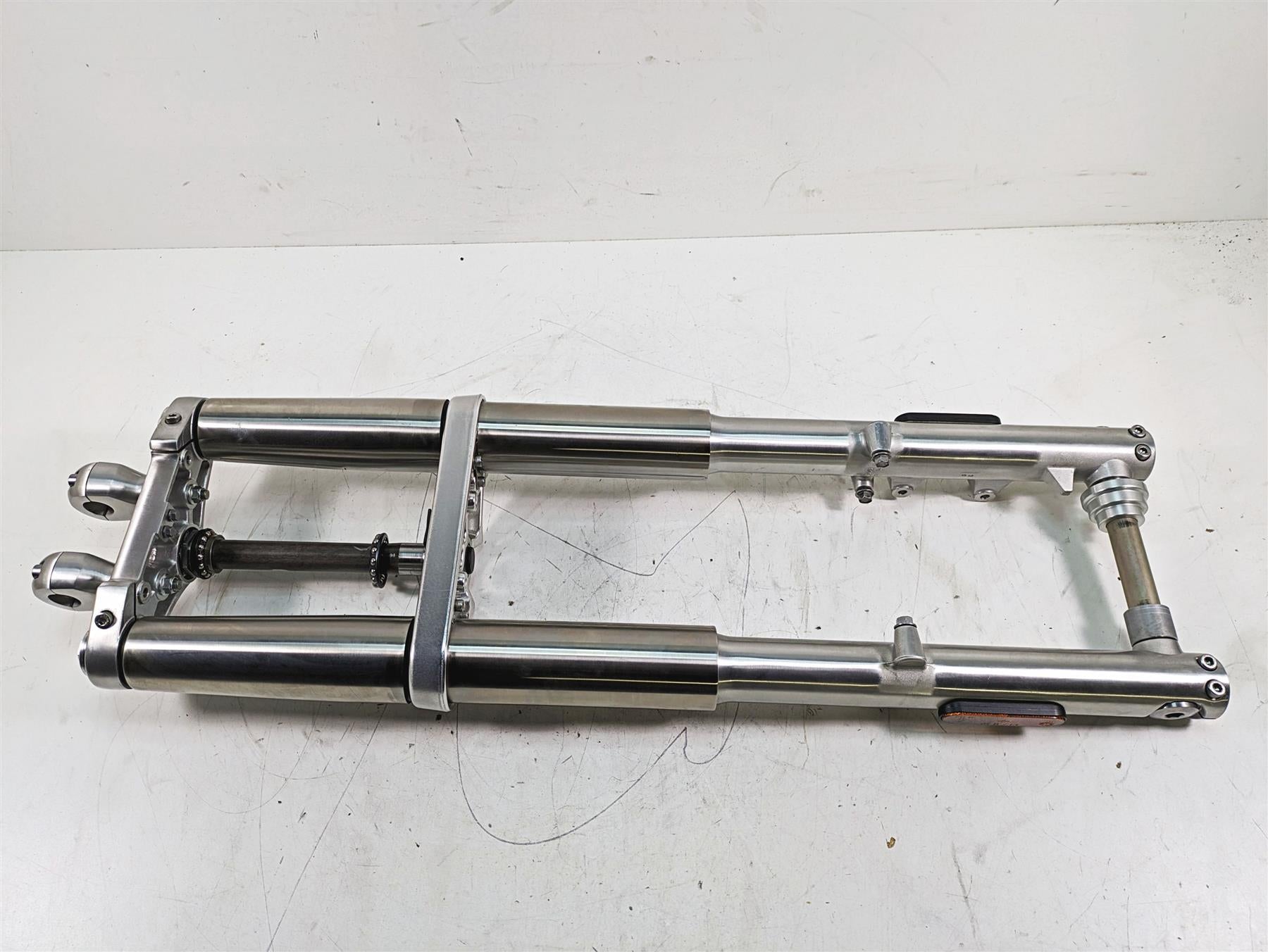 2011 Triumph America Straight Front Forks Triple Tree Axle Riser Set T2041404 {{ shop.shopifyCountryName }} - Mototech271