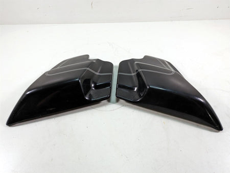2006 Harley Touring FLHTCUI Electra Glide Vivid Black Side Cover Fairin 66670-97 {{ shop.shopifyCountryName }} - Mototech271