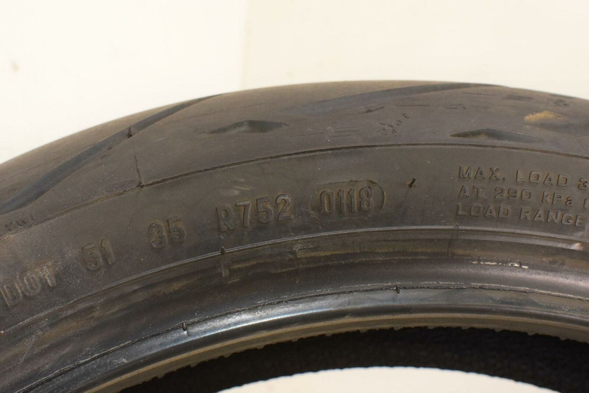 Used Rear Tire Metzeler Sportec M5 Interact 150/60 R 17 M/C 66H TL 0118 R-296480 {{ shop.shopifyCountryName }} - Mototech271