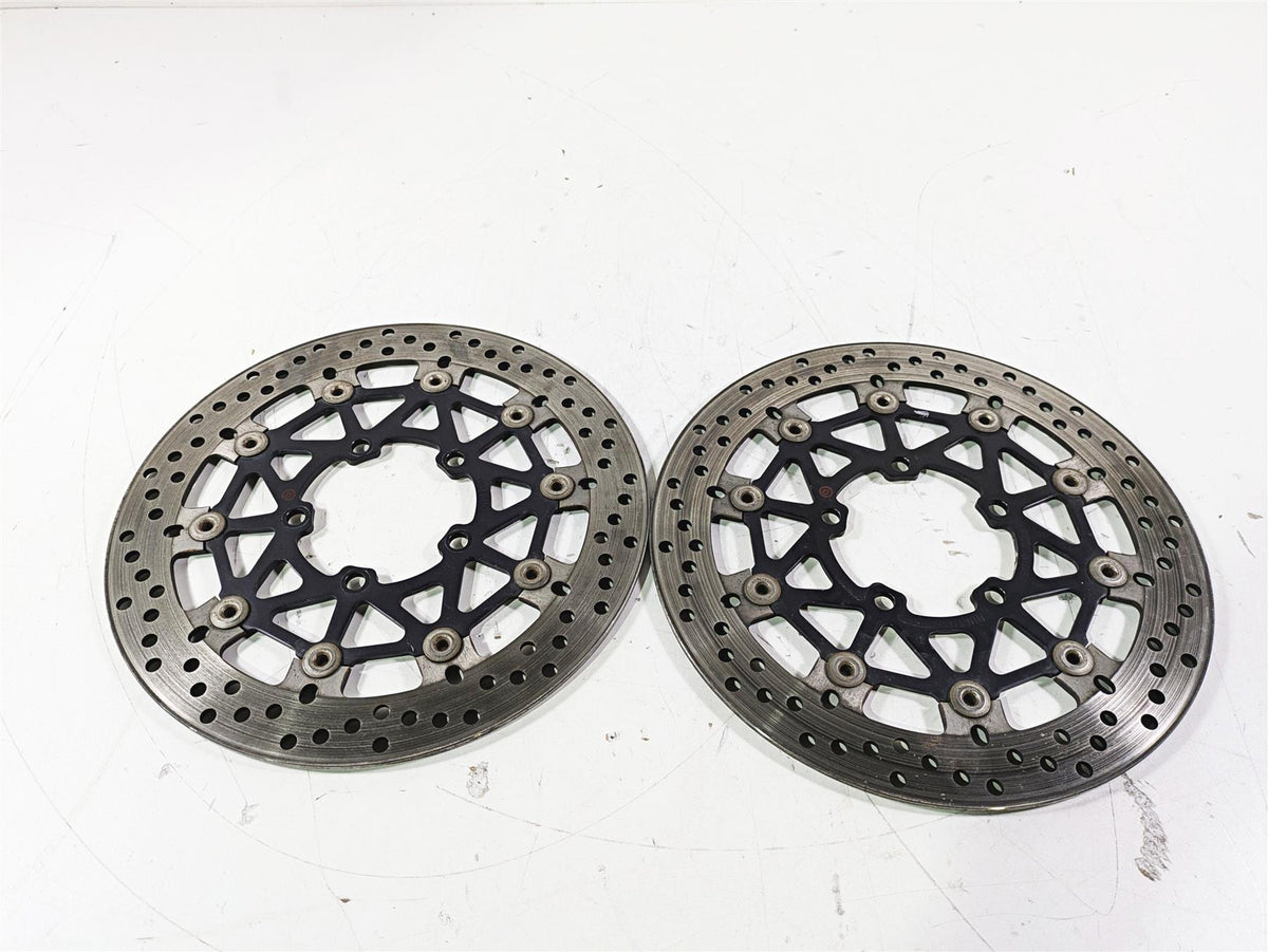 2015 Triumph Tiger Explorer XC Front Brake Disc Rotor Set T2024400 {{ shop.shopifyCountryName }} - Mototech271