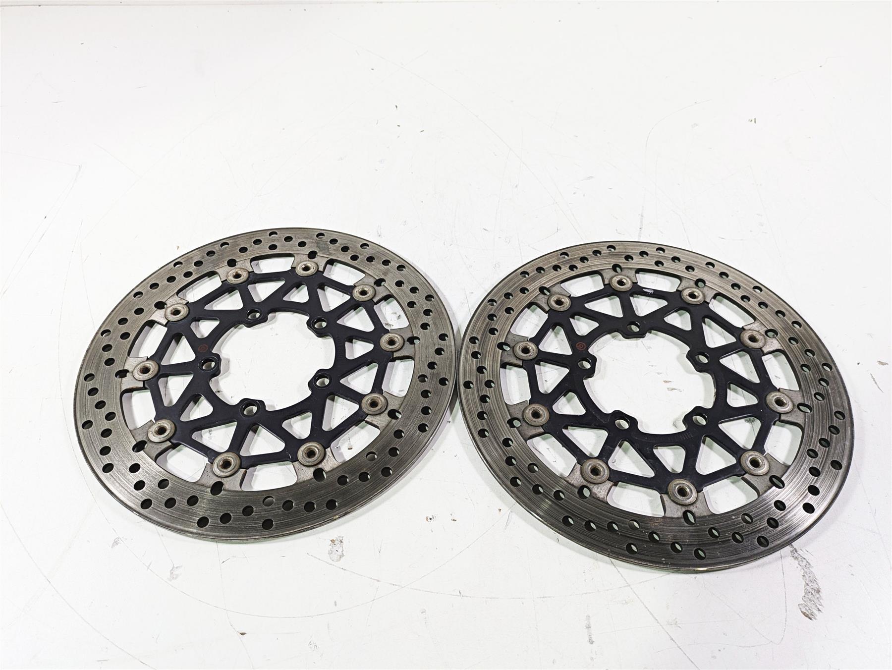 2015 Triumph Tiger Explorer XC Front Brake Disc Rotor Set T2024400 {{ shop.shopifyCountryName }} - Mototech271