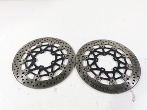 2015 Triumph Tiger Explorer XC Front Brake Disc Rotor Set T2024400 | Mototech271