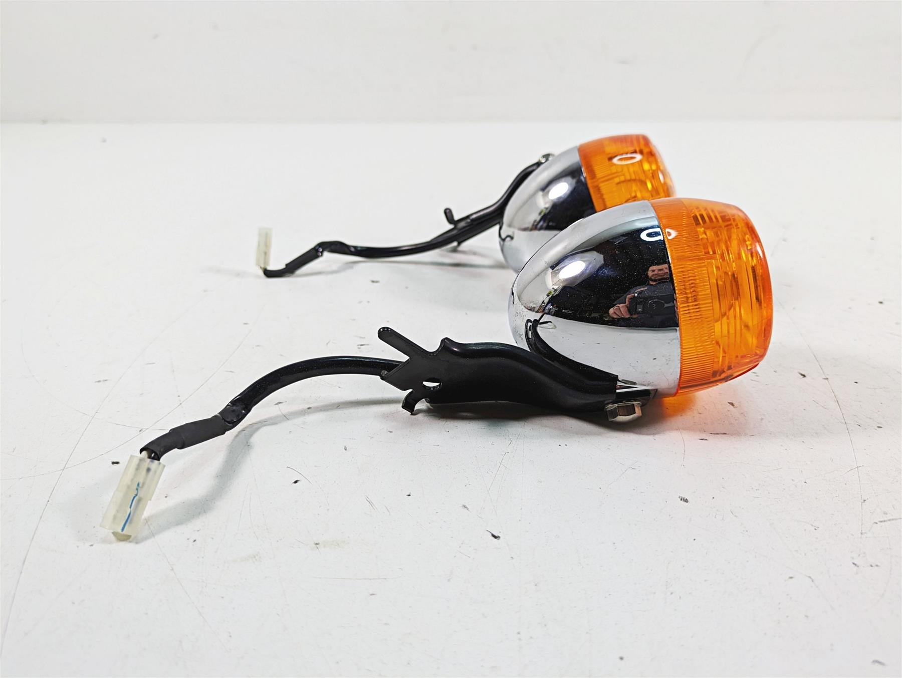 2011 Triumph America Front Blinker Turn Signal Set T2700234 {{ shop.shopifyCountryName }} - Mototech271