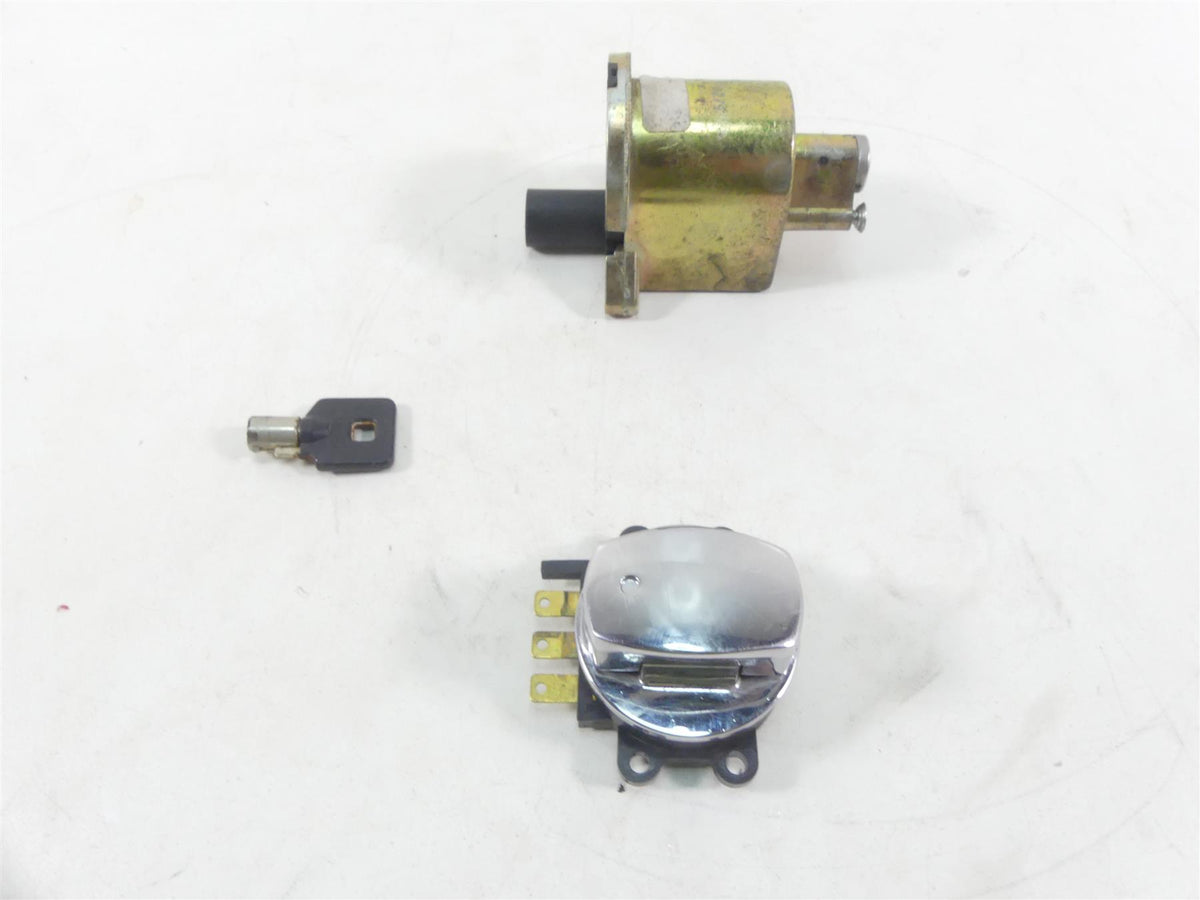 2001 Harley Touring FLHRCI Road King Ignition Switch Key Lock Set 71313-96A {{ shop.shopifyCountryName }} - Mototech271