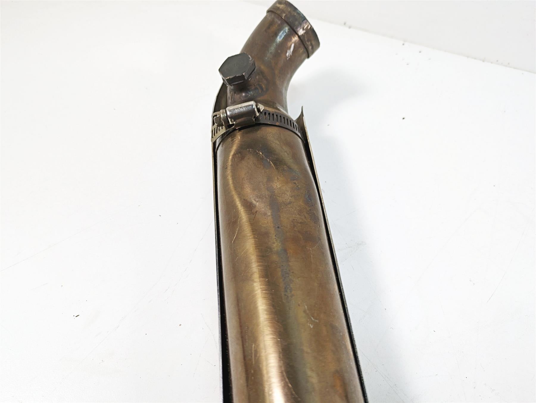 2011 Harley Softail FXS Blackline Custom Exhaust Header Muffler -Read 2-1-427 {{ shop.shopifyCountryName }} - Mototech271