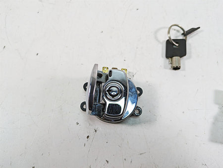 2006 Harley Softail FXSTSI Springer Ignition Switch Steering Lock Key 71450-04 {{ shop.shopifyCountryName }} - Mototech271