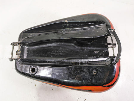 2013 Harley FXDWG Dyna Wide Glide Fuel Gas Petrol Tank Flames 61000707 {{ shop.shopifyCountryName }} - Mototech271