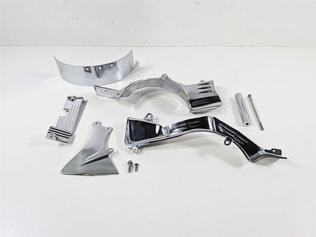2003 Honda V-Twin VTX1800 C Kuryakyn Engine Case & Clutch Chrome Cover Set 7704 {{ shop.shopifyCountryName }} - Mototech271