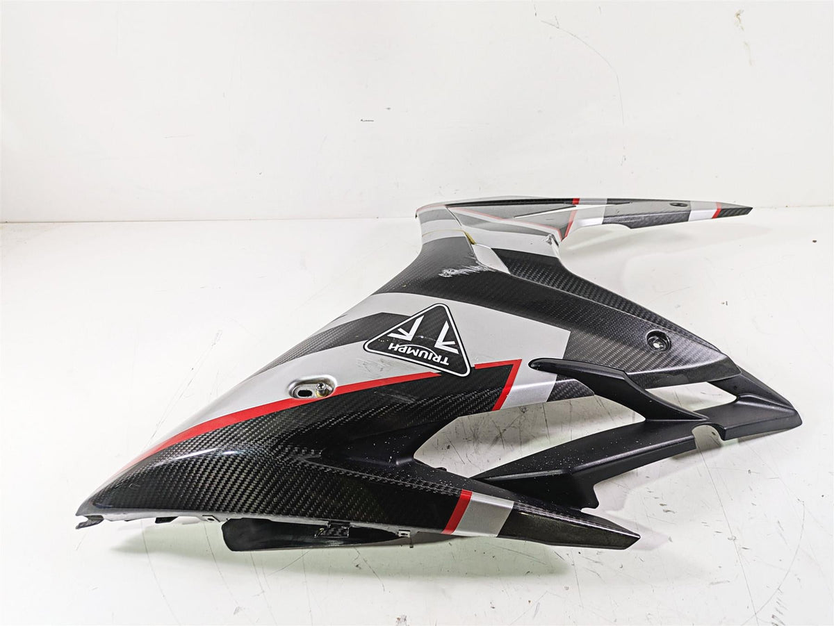 2020 Triumph Daytona 765 Moto2 Right Main Side Carbon Cover Fairing T2309798 {{ shop.shopifyCountryName }} - Mototech271