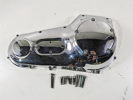 2003 Harley FLSTC Softail Heritage 100th Outer Primary Clutch Cover 60506-99 {{ shop.shopifyCountryName }} - Mototech271