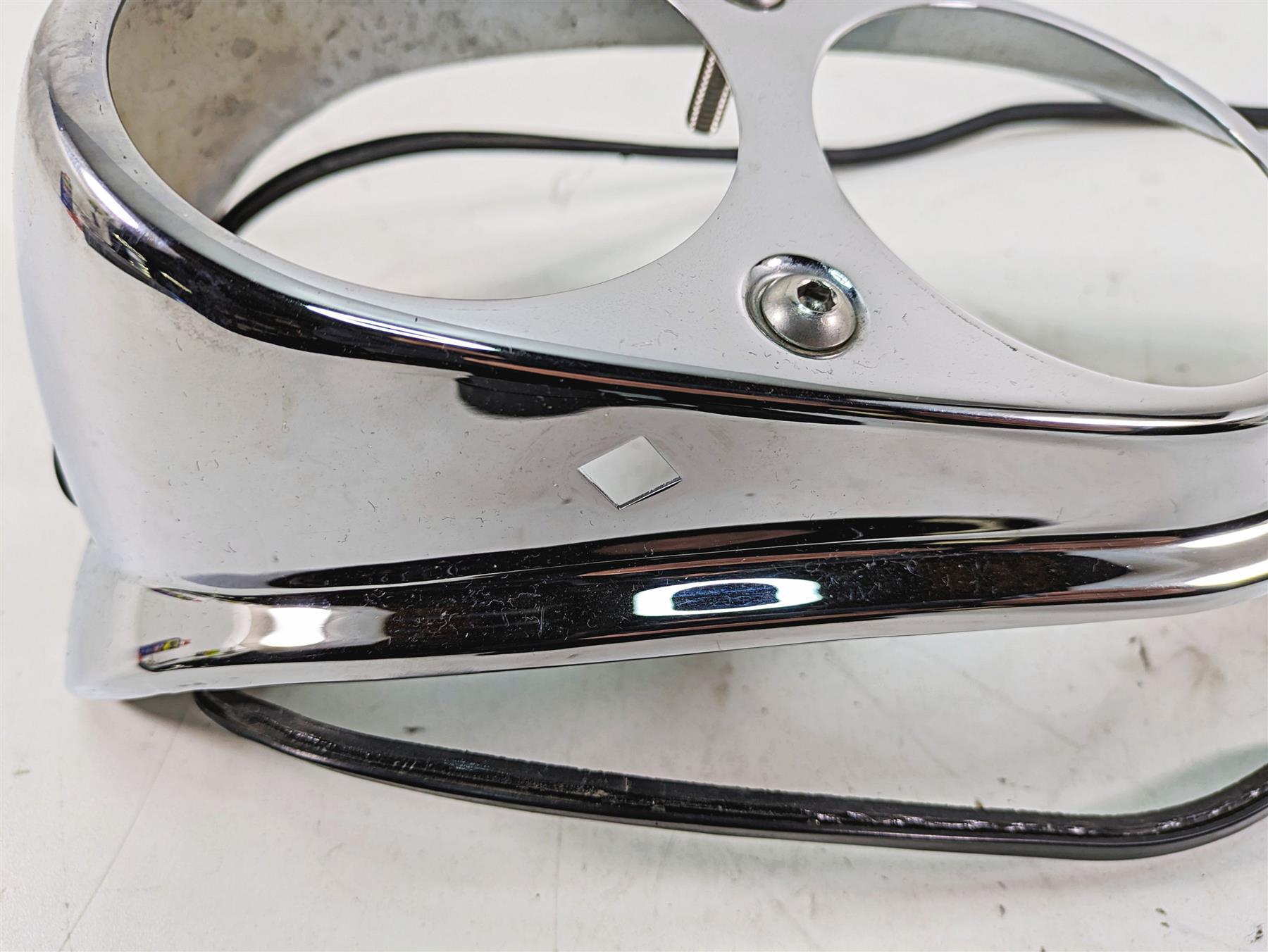 2005 Harley Dyna FXDL Low Rider Fuel Tank Gauges Cover Dash Panel 61695-05 {{ shop.shopifyCountryName }} - Mototech271